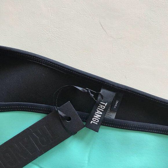 Triangl Swimwear Pink and Mint Bikini - Picture 5 of 6